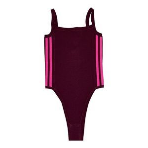 IVY PARK Adidas women’s knit tank bodysuit cherry wood size S